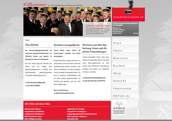 Blogbeitrag zu Bergmannschoere launch