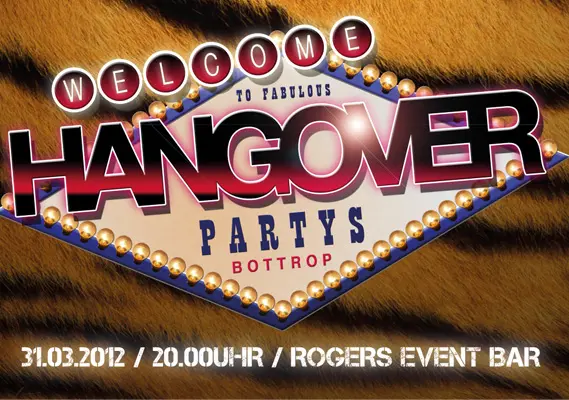 Logodesign Hangover Partys Bottrop