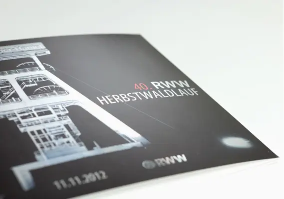 Blogbeitrag zum Adler Langlauf Bottrop Printkozept
