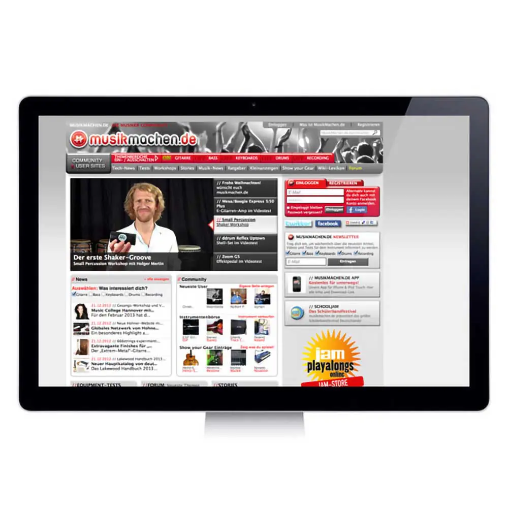 Musikmachen Website