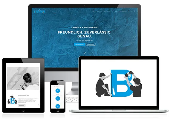 Redesign Stuckgeschäft Breitzke