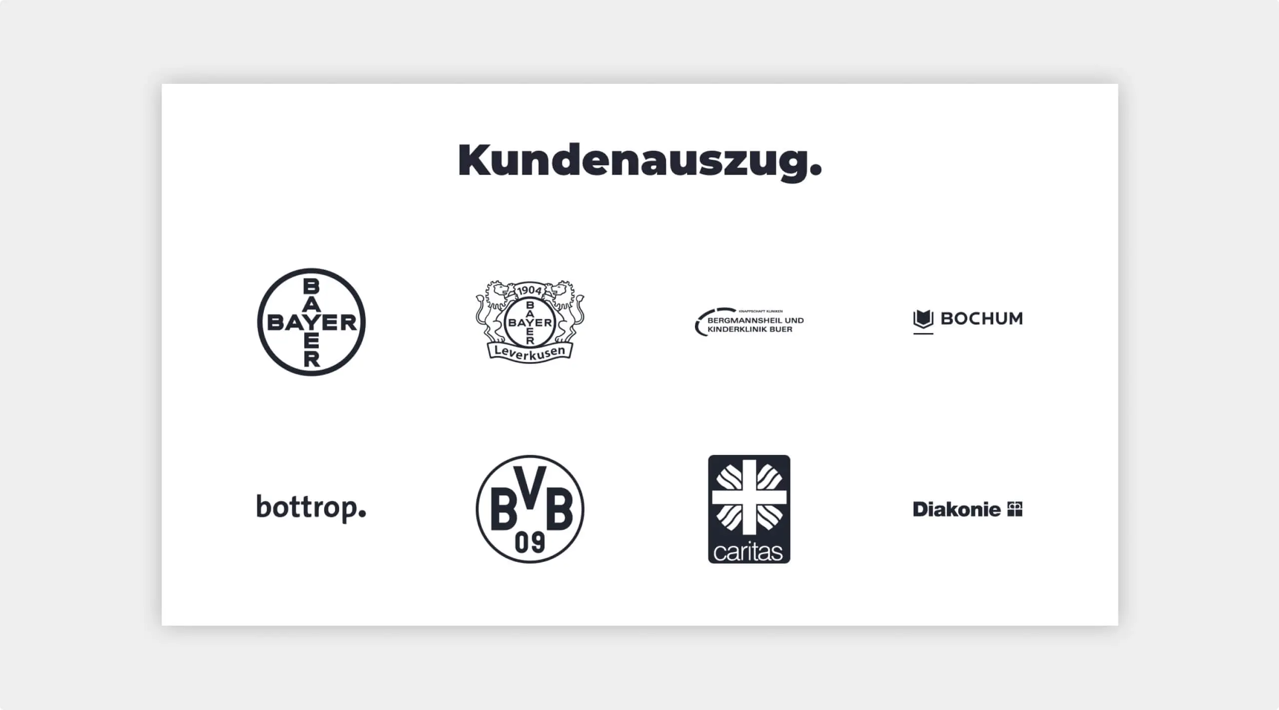 Kundenauszug von Brueggemann Schallschutz Essen