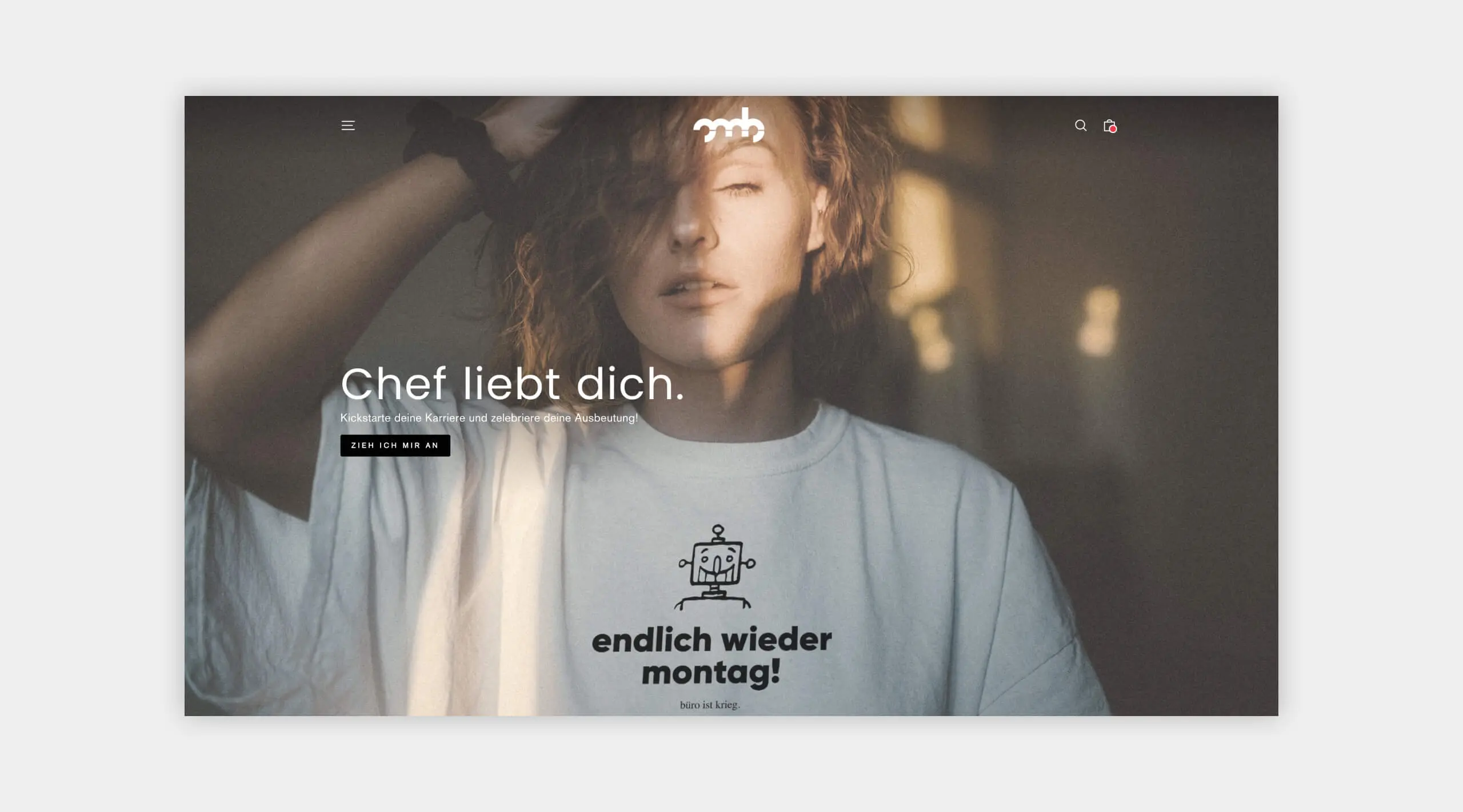Auszug als Screenshot aus dem Webshop von OMB Oh, my Brand!