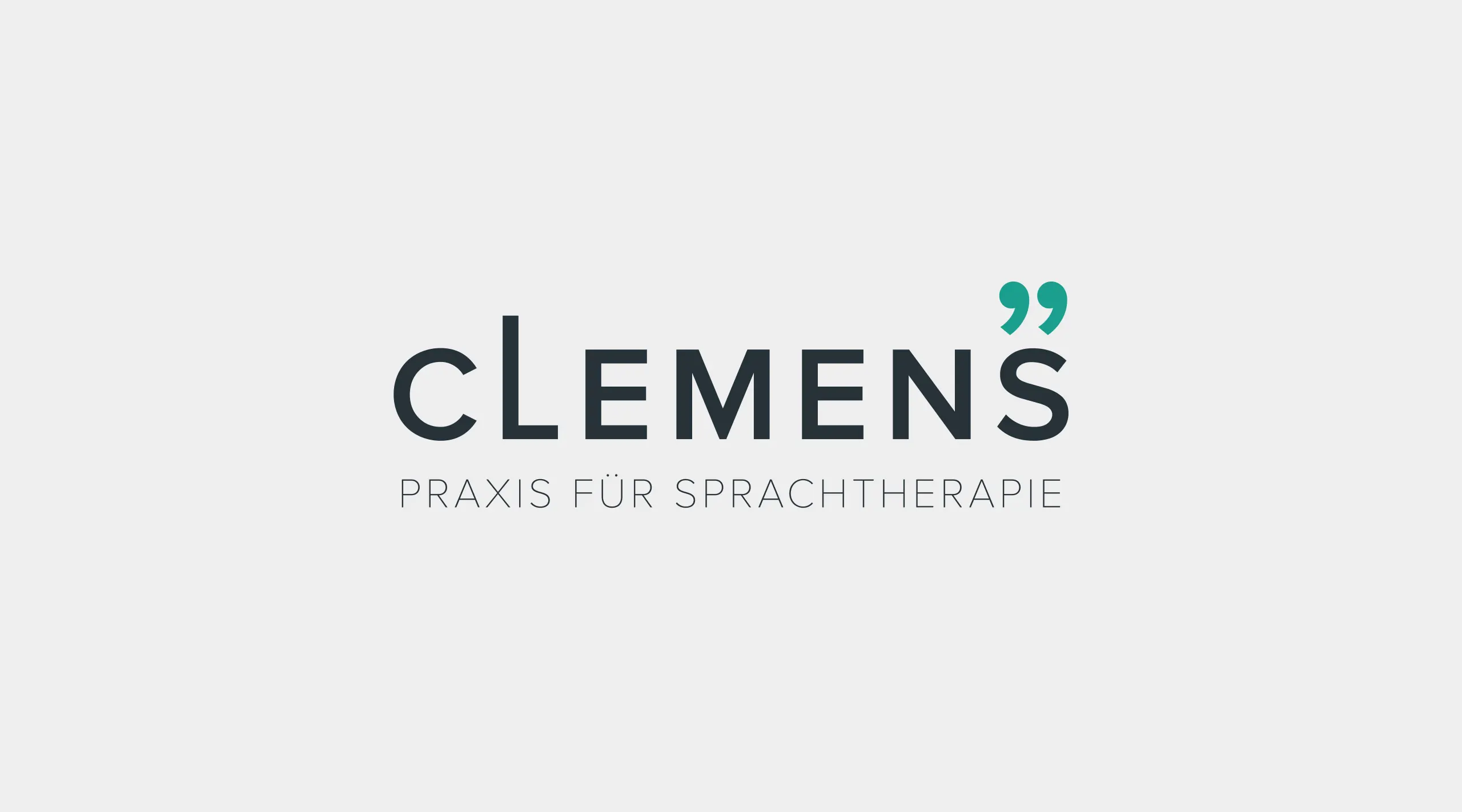 Darstellung des Sprachtherapie Clemens Logos.