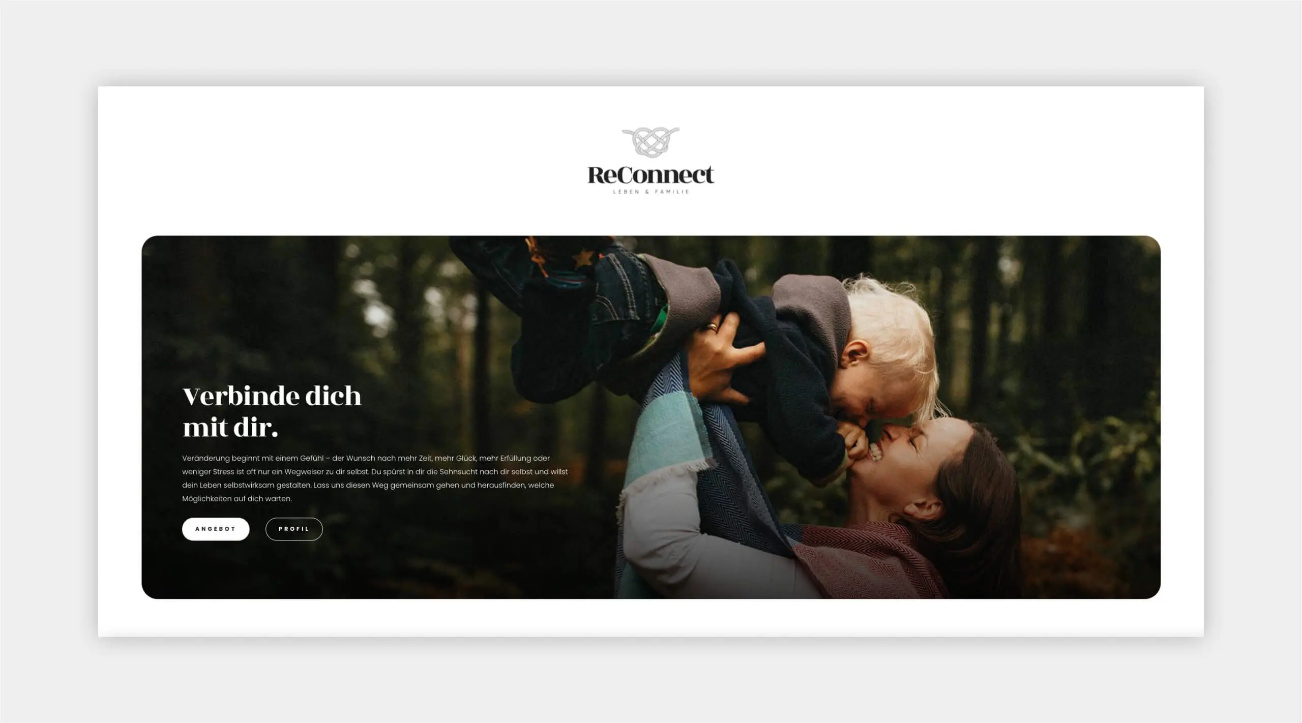 Auszug als Screenshot aus der ReConnect Website.