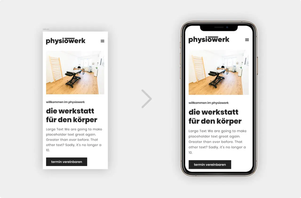 Vom Frame oder von der Zeichenfläche zum Prototypen auf dem Smartphone ist es nur ein Klick.