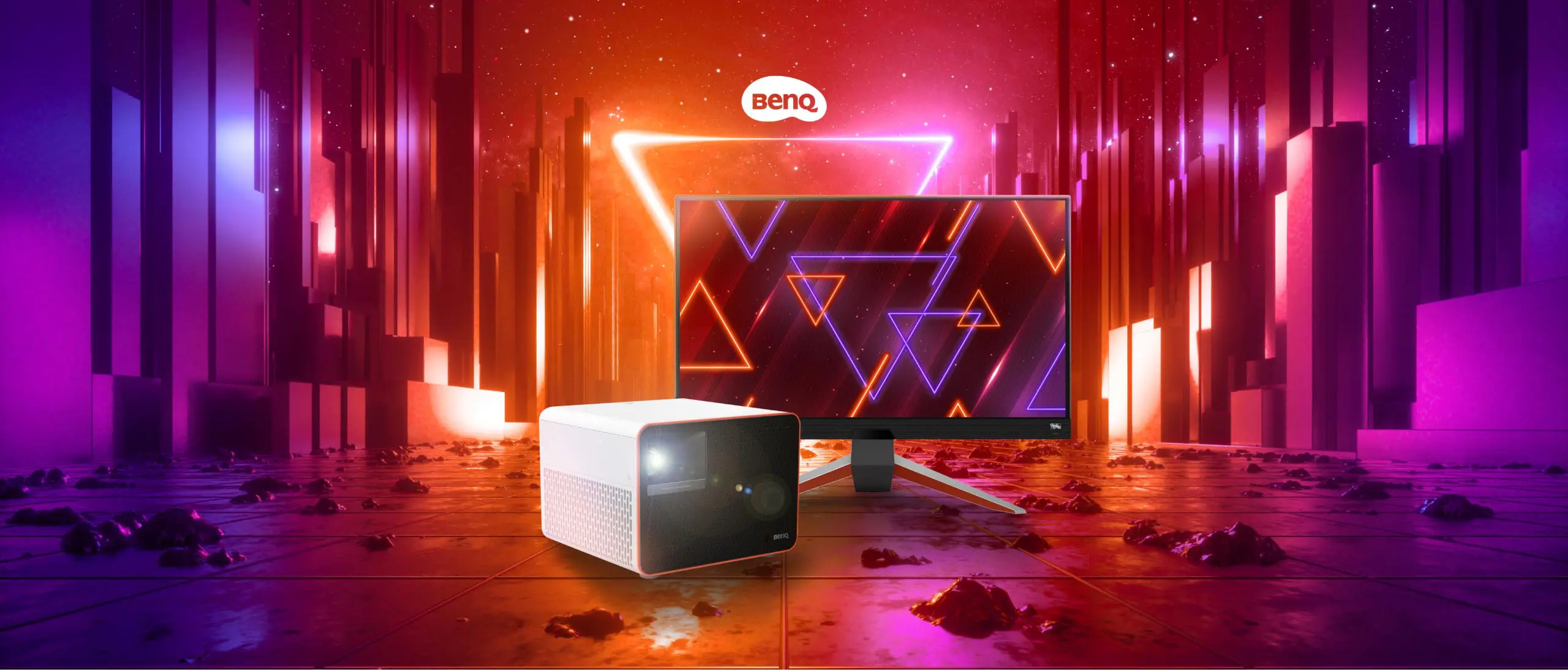 BenQ Monitor und Beamer