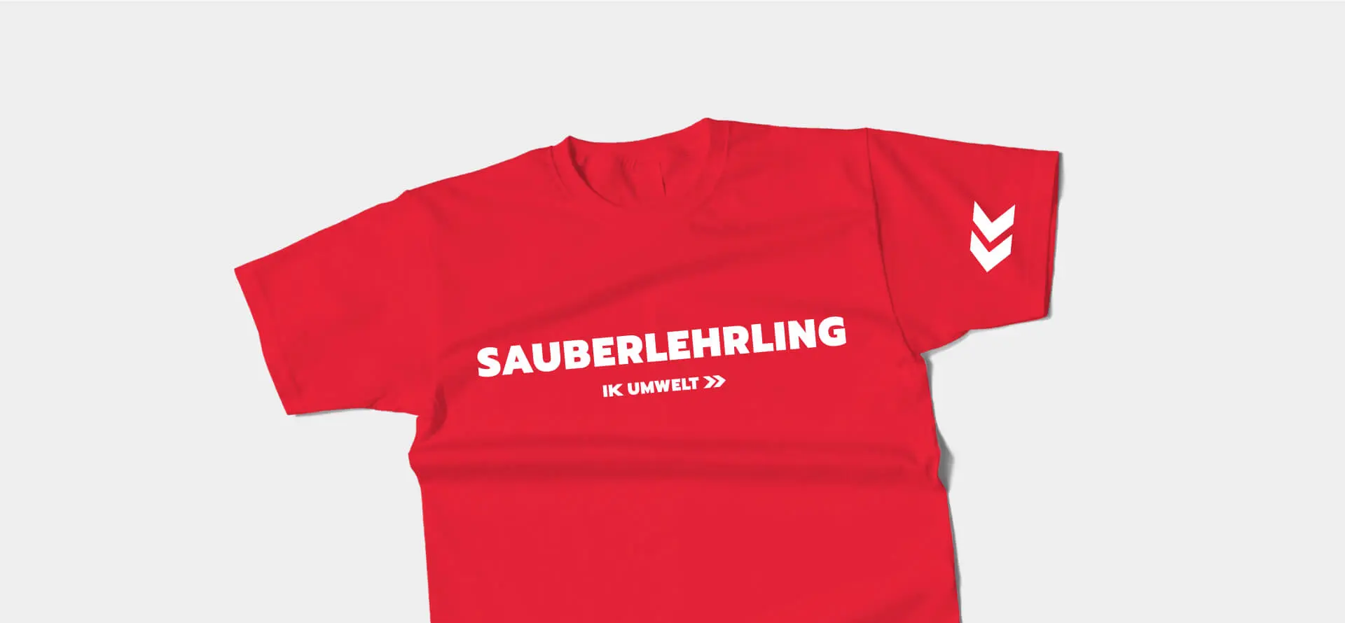 Gebrandetes Shirt von IK Umwelt.